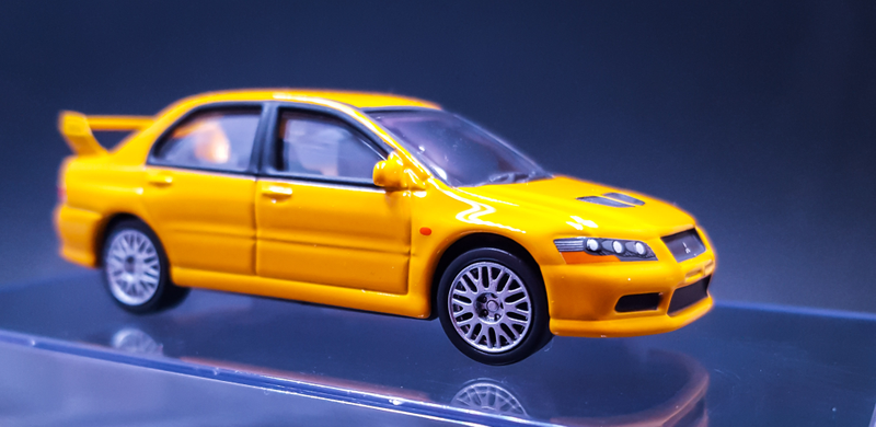 Illustration for article titled LaLD Car Week: Land of the Rising Sunday - AUTOart Mitsubishi Lancer Evolution VII 1/64